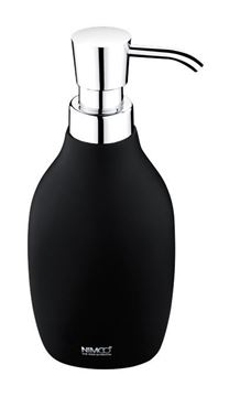 NIMCO AVA dávkovač tekutého mýdla 280 ml, polyresin, chrom/černá