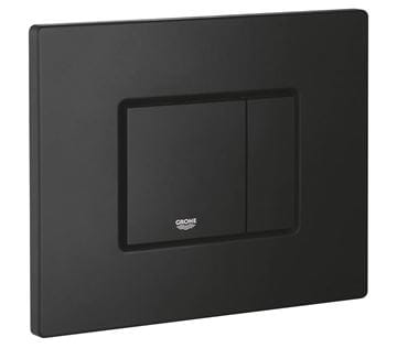 GROHE SKATE COSMOPOLITAN ovládací tlačítko pro dvě splachování, plast, phantom black 38732KF0 Obrázek - fotka
