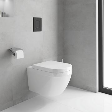 GROHE SKATE COSMOPOLITAN ovládací tlačítko pro dvě splachování, plast, phantom black 38732KF0 Obrázek - fotka