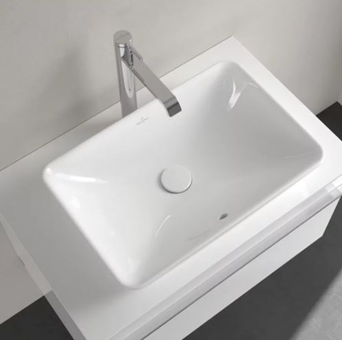 VILLEROY & BOCH VENTICELLO umyvadlo 55 cm, s přepadem 41135501 Obrázek - fotka