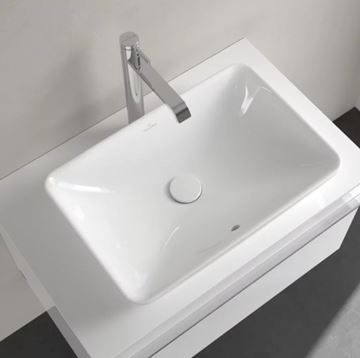 VILLEROY & BOCH VENTICELLO umyvadlo 55 cm, s přepadem 41135501 Obrázek - fotka