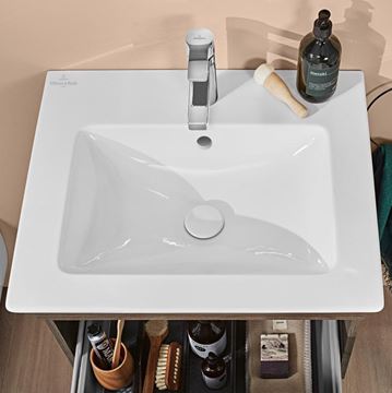 VILLEROY & BOCH VENTICELLO umyvadlo 65 cm, s otvorem pro baterii a přepadem 41246501 Obrázek - fotka