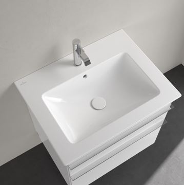 VILLEROY & BOCH VENTICELLO umyvadlo 65 cm, s otvorem pro baterii a přepadem, CeramicPlus, alpská bílá 412465R1 Obrázek - fotka