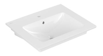 VILLEROY & BOCH VENTICELLO umyvadlo 60 cm, s otvorem pro baterii a přepadem, broušené