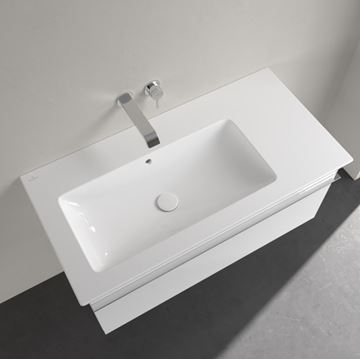 VILLEROY & BOCH VENTICELLO umyvadlo 100 cm, s přepadem, alpská bílá 4134L301 Obrázek - fotka