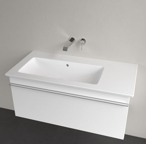 VILLEROY & BOCH VENTICELLO umyvadlo 100 cm, s přepadem, alpská bílá 4134L301 Obrázek - fotka