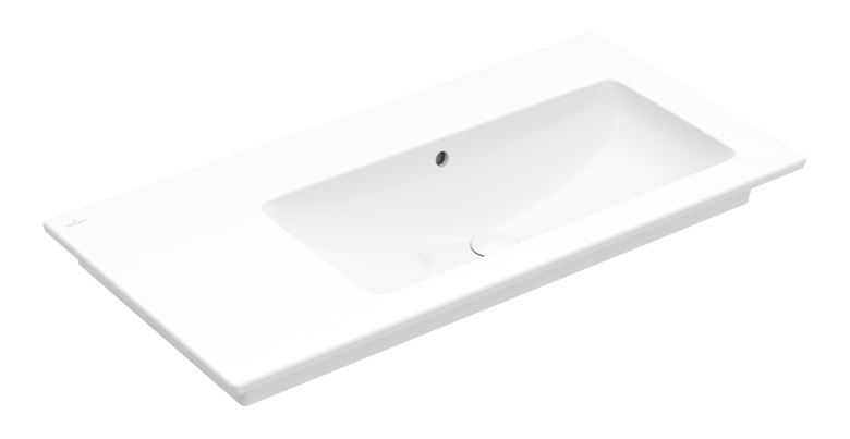VILLEROY & BOCH VENTICELLO umyvadlo 100 cm, s přepadem, CeramicPlus, alpská bílá 4134R3R1 Obrázek - Hlavní obrázek