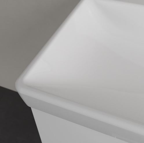 VILLEROY & BOCH AVENTO umyvadlo 80 cm, s otvorem pro baterii a přepadem, alpská bílá 41568001 Obrázek - fotka