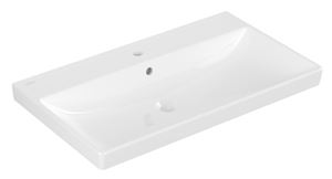 VILLEROY & BOCH AVENTO umyvadlo 80 cm, s otvorem pro baterii a přepadem, alpská bílá