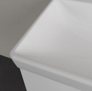 VILLEROY & BOCH AVENTO umyvadlo 80 cm, s otvorem pro baterii a přepadem, CeramicPlus, alpská bílá 415680R1 Obrázek - fotka