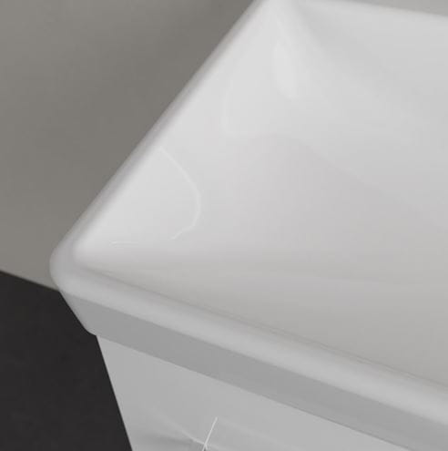 VILLEROY & BOCH AVENTO umyvadlo 60 cm, s otvorem pro baterii a přepadem, alpská bílá 41586001 Obrázek - fotka