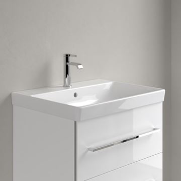 VILLEROY & BOCH AVENTO umyvadlo 60 cm, s otvorem pro baterii a přepadem, alpská bílá 41586001 Obrázek - fotka