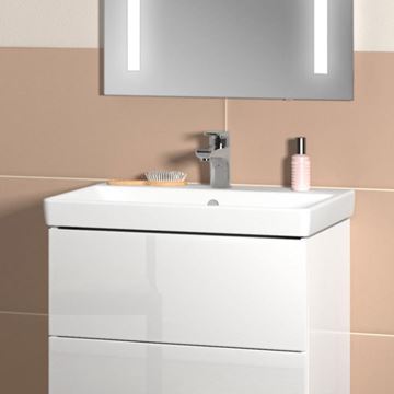 VILLEROY & BOCH AVENTO umyvadlo 60 cm, s otvorem pro baterii a přepadem, alpská bílá 41586001 Obrázek - fotka