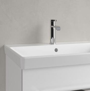 VILLEROY & BOCH AVENTO umyvadlo 65 cm, s otvorem pro baterii a přepadem, alpská bílá 41586501 Obrázek - fotka