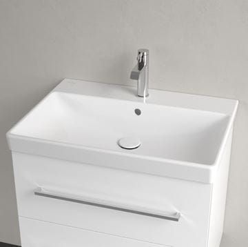 VILLEROY & BOCH AVENTO umyvadlo 65 cm, s otvorem pro baterii a přepadem, alpská bílá 41586501 Obrázek - fotka