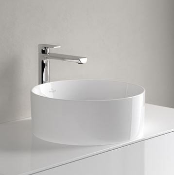 VILLEROY & BOCH COLLARO umyvadlová mísa 40 cm, bez přepadu, CeramicPlus, alpská bílá 4A1840R1 Obrázek - fotka