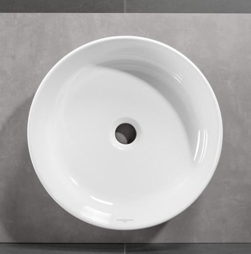 VILLEROY & BOCH COLLARO umyvadlová mísa 40 cm, bez přepadu, alpská bílá 4A184001 Obrázek - fotka