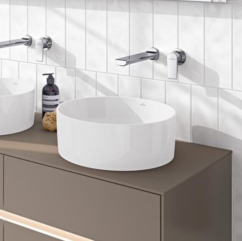 VILLEROY & BOCH COLLARO umyvadlová mísa 40 cm, bez přepadu, alpská bílá 4A184001 Obrázek - fotka