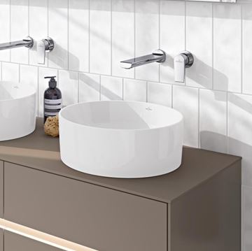 VILLEROY & BOCH COLLARO umyvadlová mísa 40 cm, bez přepadu, alpská bílá 4A184001 Obrázek - fotka