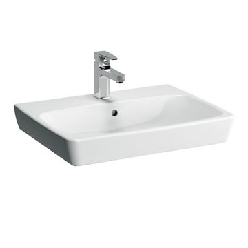 VITRA METROPOLE umyvadlo 60 cm, s otvorem pro baterii a přepadem, VitrAhygiene