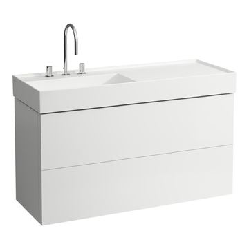 KARTELL BY LAUFEN umyvadlo 120 cm, s otvorem pro baterii, bez přepadu, LCC H8133324001111 Obrázek - fotka