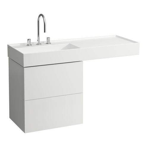 KARTELL BY LAUFEN umyvadlo 120 cm, s otvorem pro baterii, bez přepadu, LCC H8133324001111 Obrázek - fotka