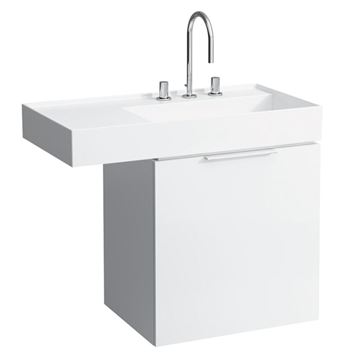 KARTELL BY LAUFEN umyvadlo 90 cm, s otvorem pro baterii, bez přepadu H8103380001111 Obrázek - fotka