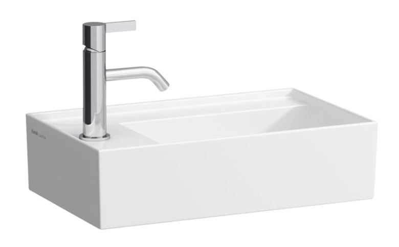 KARTELL BY LAUFEN umývátko 46 cm, s otvorem pro baterii vlevo, bez přepadu H8153350001111 Obrázek - Hlavní obrázek