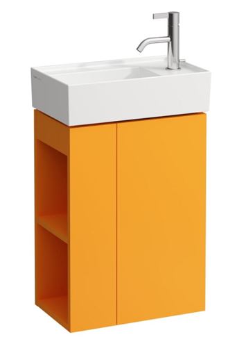 KARTELL BY LAUFEN umývátko 46 cm, s otvorem pro baterii vpravo, bez přepadu, LCC H8153344001111 Obrázek - fotka