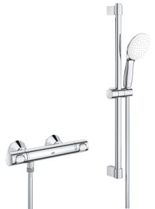 GROHE GROHTHERM 500 sprchový set s termostatickou baterií, ruční sprcha, tyč, hadice, chrom