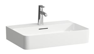 LAUFEN VAL umyvadlo 60 cm, s otvorem pro baterii a přepadem, LCC