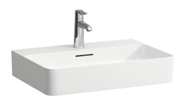 LAUFEN VAL umyvadlo 60 cm, s otvorem pro baterii a přepadem, LCC