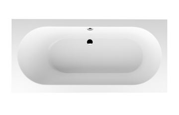 VILLEROY & BOCH OBERON vana 190x90 cm, pro 2 osoby, s nožičkami, quaryl