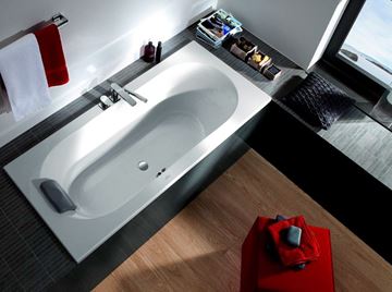 VILLEROY & BOCH OBERON vana 190x90 cm, pro 2 osoby, s nožičkami, quaryl UBQ199OBE2V-01 Obrázek - fotka