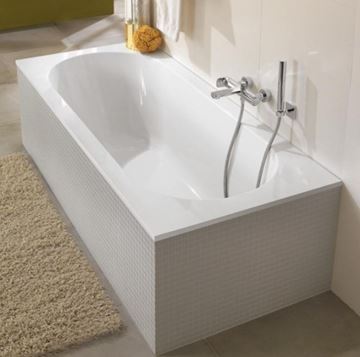 VILLEROY & BOCH OBERON vana 160x75 cm, s nožičkami, quaryl UBQ160OBE2V-01 Obrázek - fotka