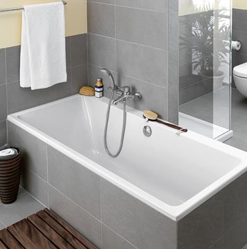 VILLEROY & BOCH SUBWAY vana 180x80 cm, pro 2 osoby, bez nožiček, akrylát UBA180SUB2V-01 Obrázek - fotka