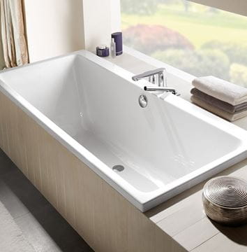 VILLEROY & BOCH SUBWAY vana 180x80 cm, pro 2 osoby, bez nožiček, akrylát UBA180SUB2V-01 Obrázek - fotka