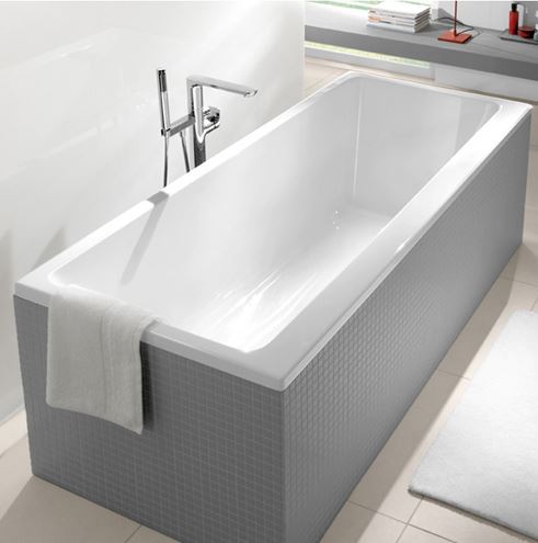VILLEROY & BOCH SUBWAY vana 180x80 cm, pro 2 osoby, bez nožiček, akrylát UBA180SUB2V-01 Obrázek - fotka