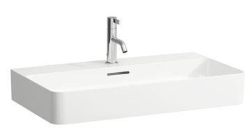 LAUFEN VAL umyvadlo 75 cm, s otvorem pro baterii a přepadem