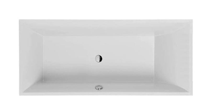 VILLEROY & BOCH SQUARO vana 180x80 cm, pro 2 osoby, s nožičkami, quaryl UBQ180SQR2V-01 Obrázek - Hlavní obrázek