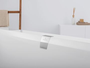 VILLEROY & BOCH SQUARO EDGE 12 vana 170x75 cm, pro 2 osoby, s nožičkami, quaryl UBQ170SQE2DV-01 Obrázek - fotka