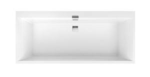 VILLEROY & BOCH SQUARO EDGE 12 vana 170x75 cm, pro 2 osoby, s nožičkami, quaryl