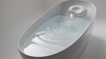 TOTO FLOTATION TUB volně stojící vana 220x105 cm, hydromasážní, LED osvětlení, kompozit PJYD2200PWEE#GW Obrázek - fotka