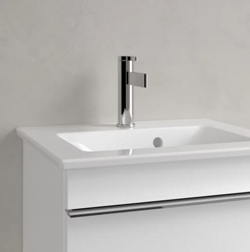 VILLEROY & BOCH VERITY LINE umyvadlo 60 cm, s otvorem pro baterii a přepadem, alpská bílá 4A166001 Obrázek - fotka