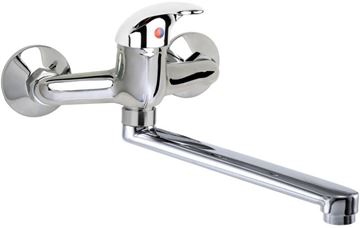 EASY dřezová nástěnná baterie, chrom