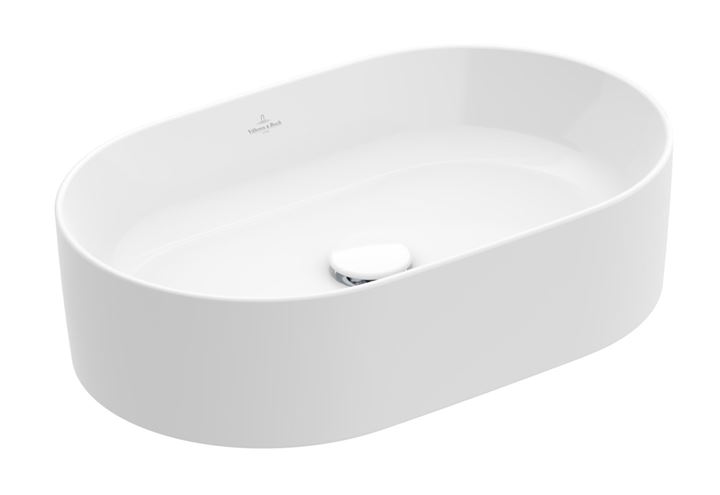 VILLEROY & BOCH COLLARO umyvadlo na desku 56 cm, bez přepadu, CeramicPlus, alpská bílá 4A1956R1 Obrázek - Hlavní obrázek