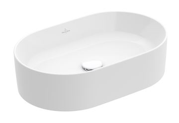 VILLEROY & BOCH COLLARO umyvadlo na desku 56 cm, bez přepadu, CeramicPlus, alpská bílá