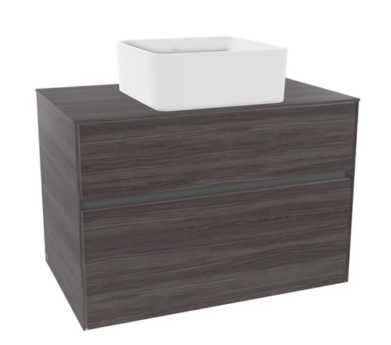 VILLEROY & BOCH COLLARO umyvadlo na desku 38 cm, bez přepadu, alpská bílá 4A213801 Obrázek - fotka