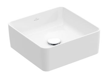 VILLEROY & BOCH COLLARO umyvadlo na desku 38 cm, bez přepadu, alpská bílá
