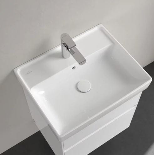 VILLEROY & BOCH COLLARO umyvadlo 60 cm, s otvorem pro baterii a přepadem, alpská bílá 4A336001 Obrázek - fotka